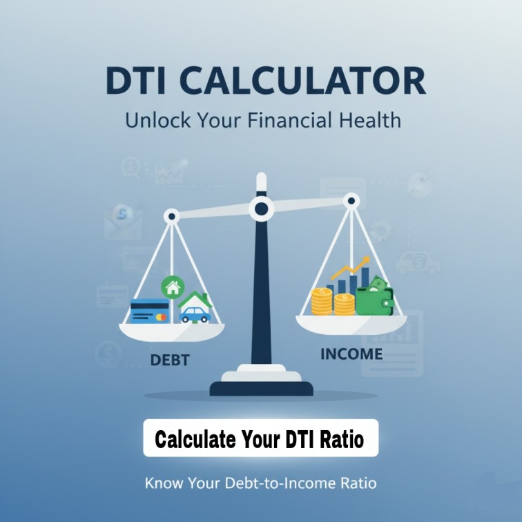 DTI Calculator - Debt-to-Income Ratio Calculator